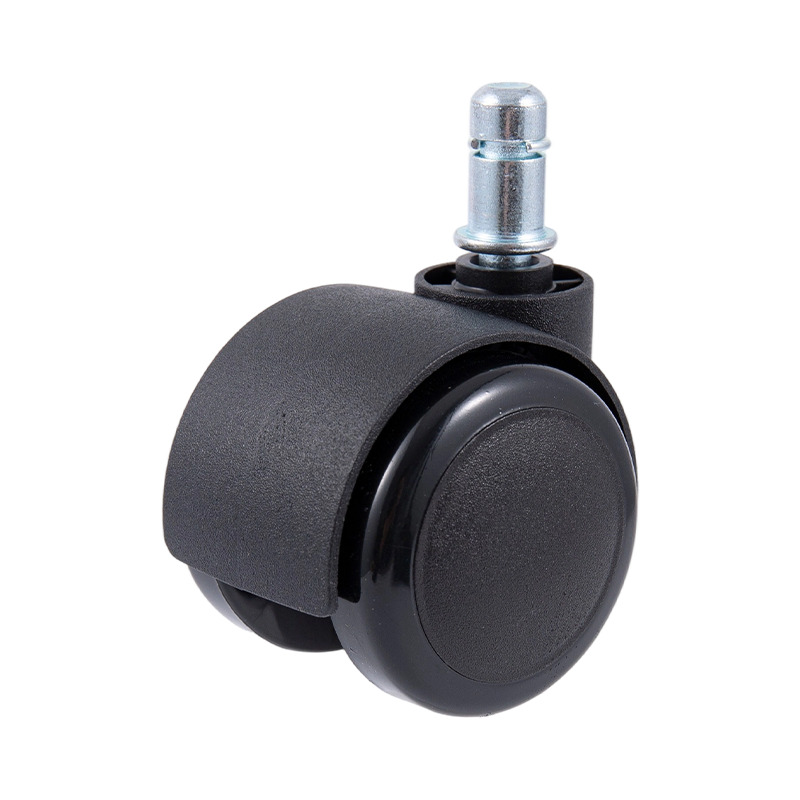 50/26 Accessori per caster universali della ruota Black PU per sedie da ufficio